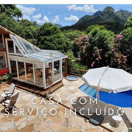 Casa Maria Comprida, Servico Incluido, Linda Vista เปโตรโปลิส ภายนอก รูปภาพ