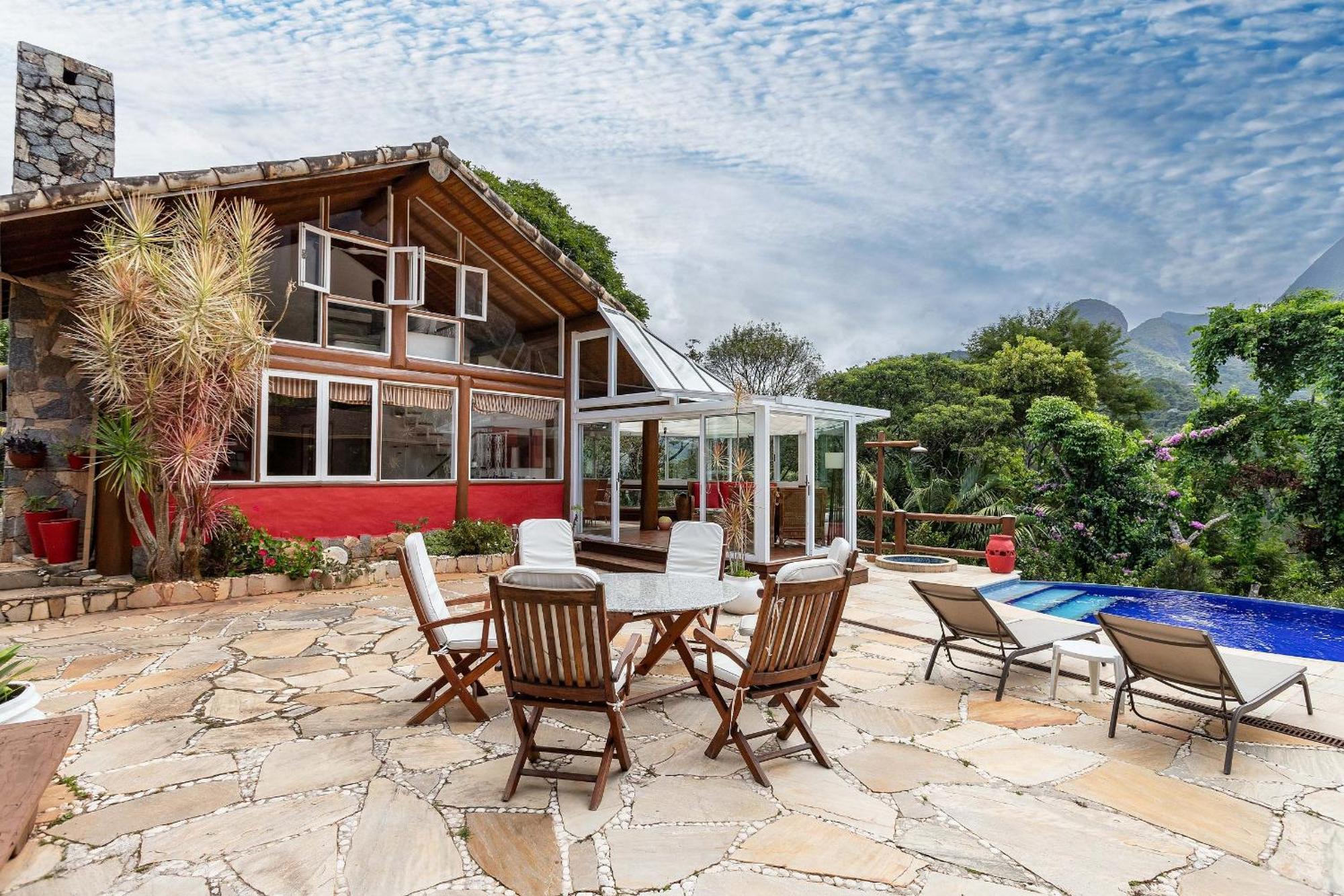 Casa Maria Comprida, Servico Incluido, Linda Vista เปโตรโปลิส ภายนอก รูปภาพ