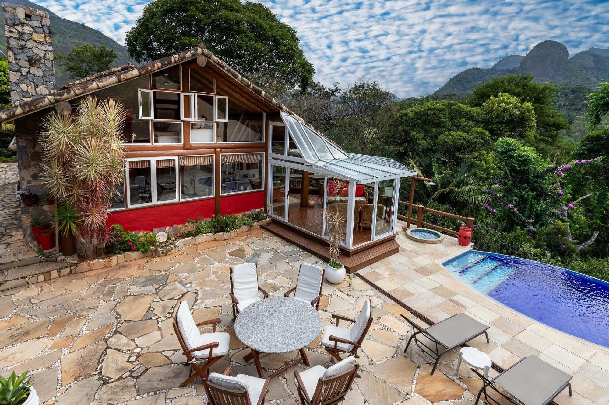 Casa Maria Comprida, Servico Incluido, Linda Vista เปโตรโปลิส ภายนอก รูปภาพ
