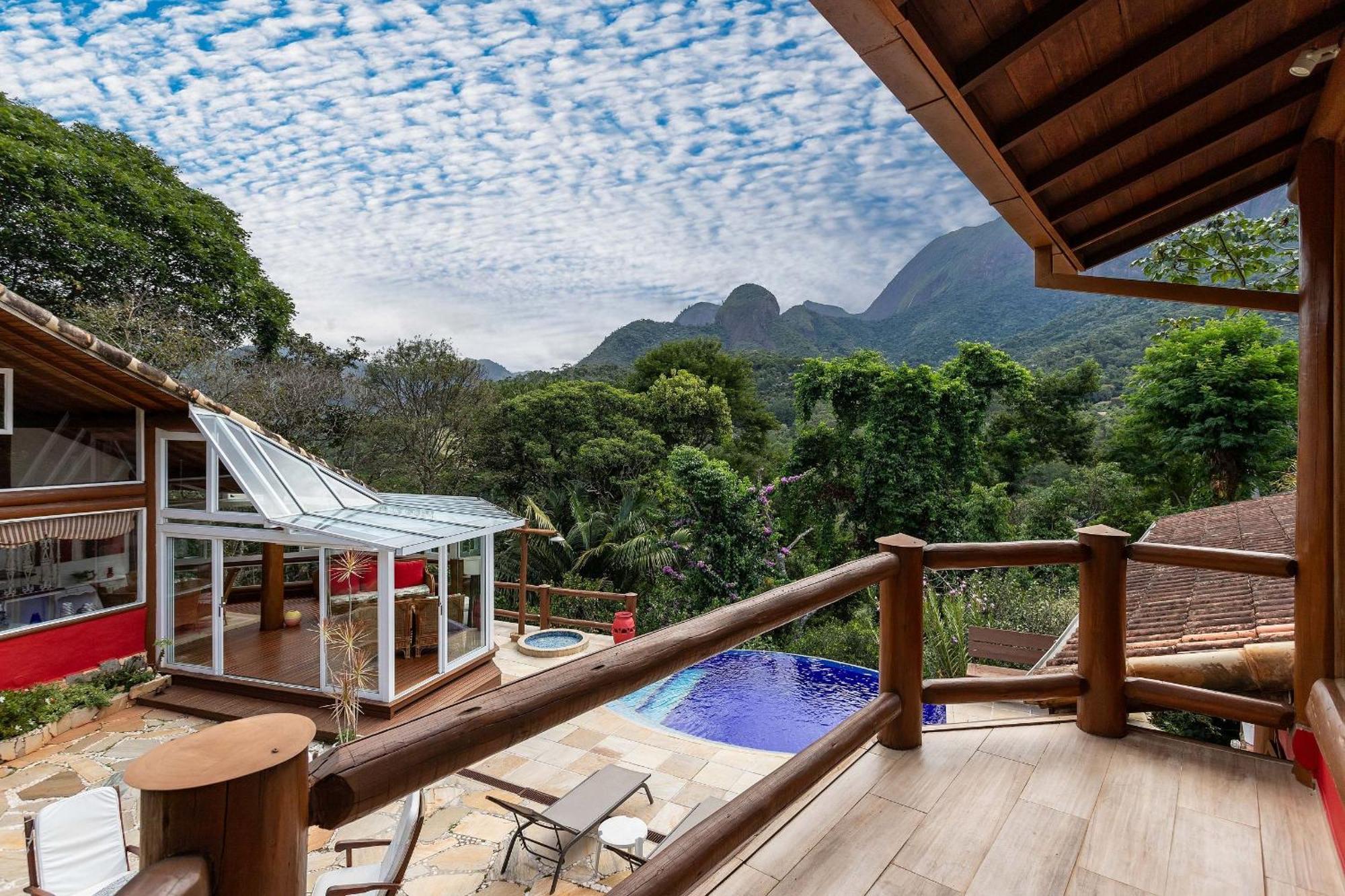 Casa Maria Comprida, Servico Incluido, Linda Vista เปโตรโปลิส ภายนอก รูปภาพ