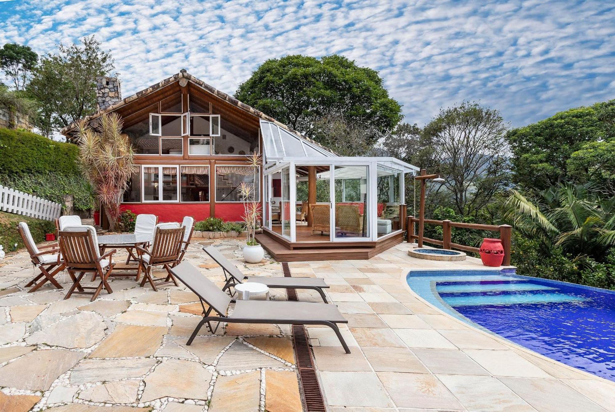 Casa Maria Comprida, Servico Incluido, Linda Vista เปโตรโปลิส ภายนอก รูปภาพ